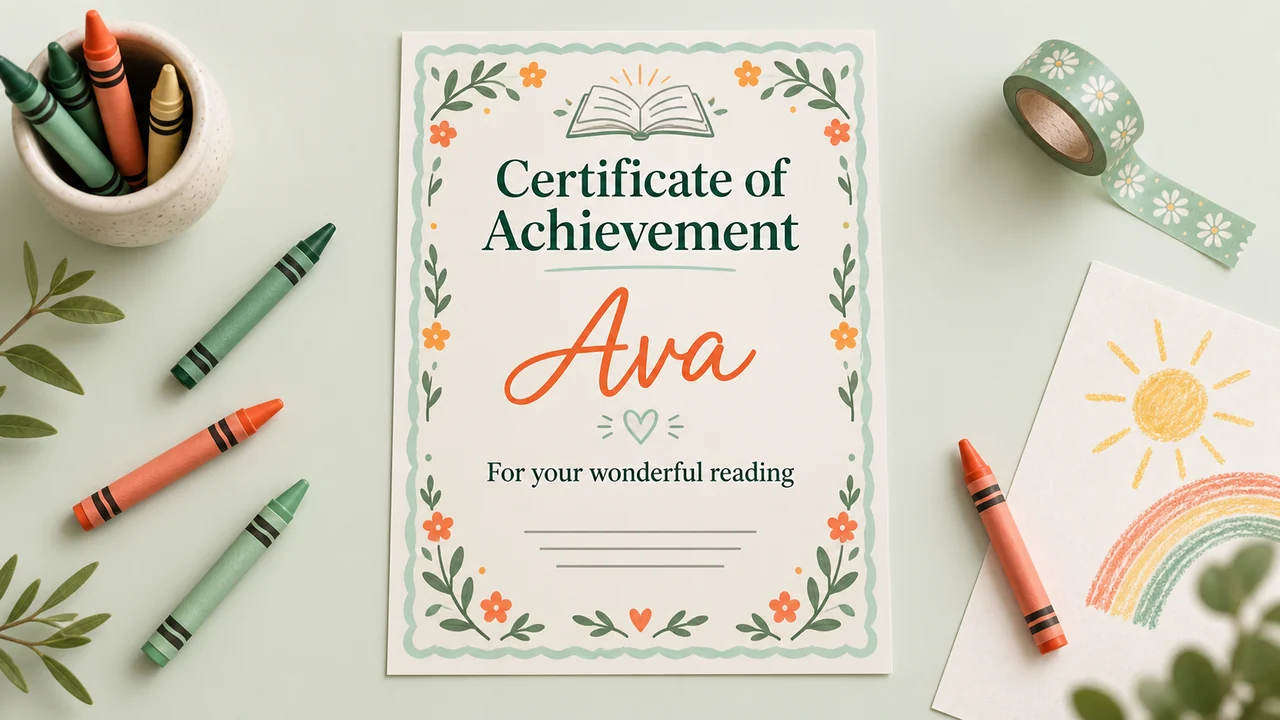 Certificate images 1