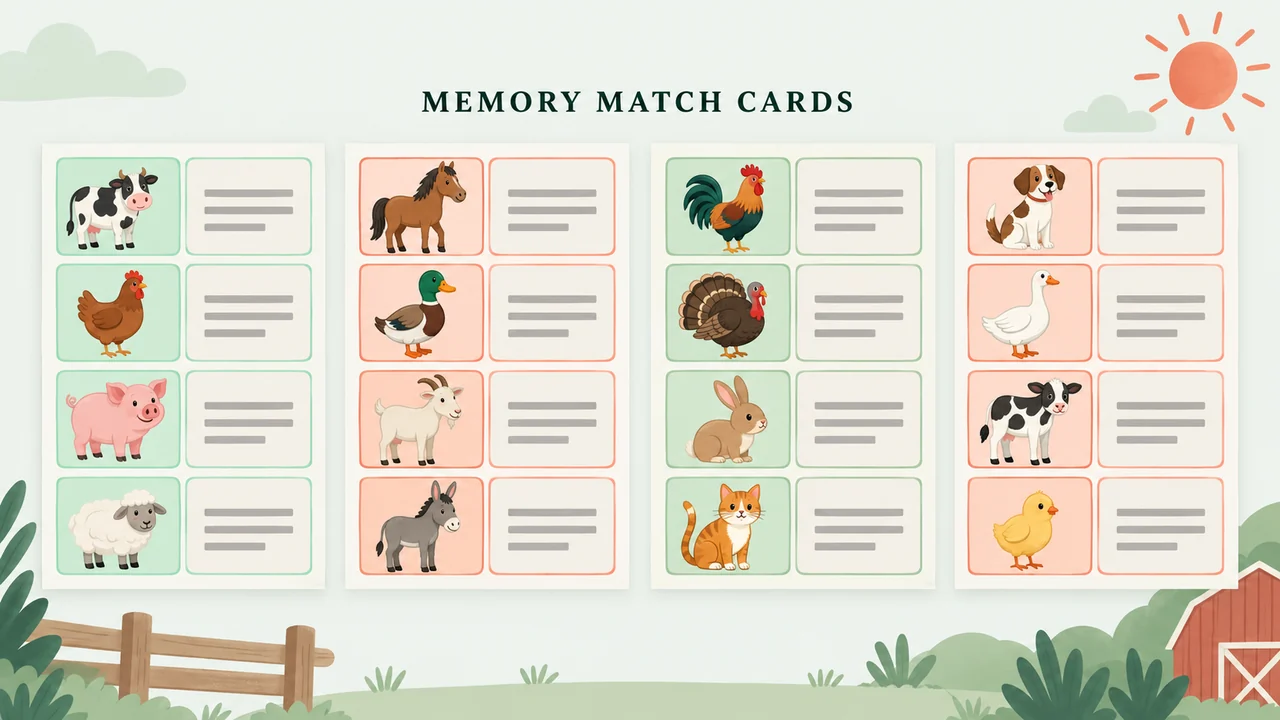 Memory Match Cards images 3