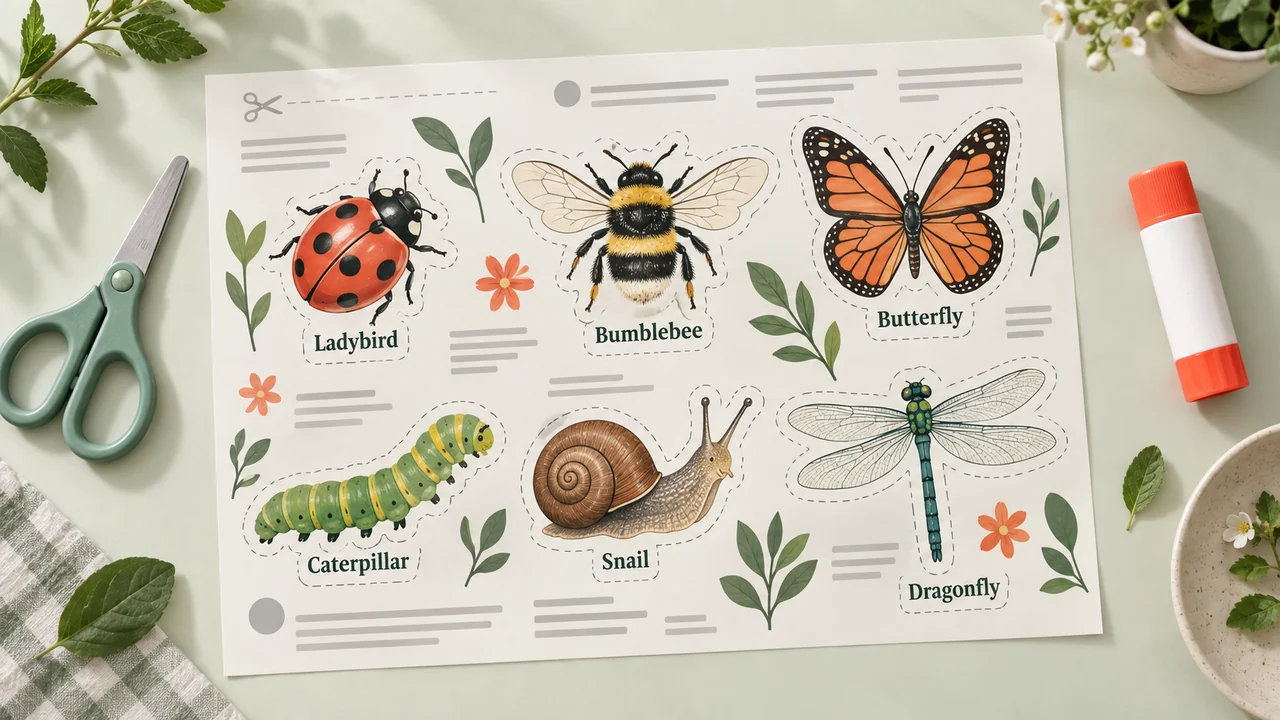 Sticker and Cut-Out Sheets images 1