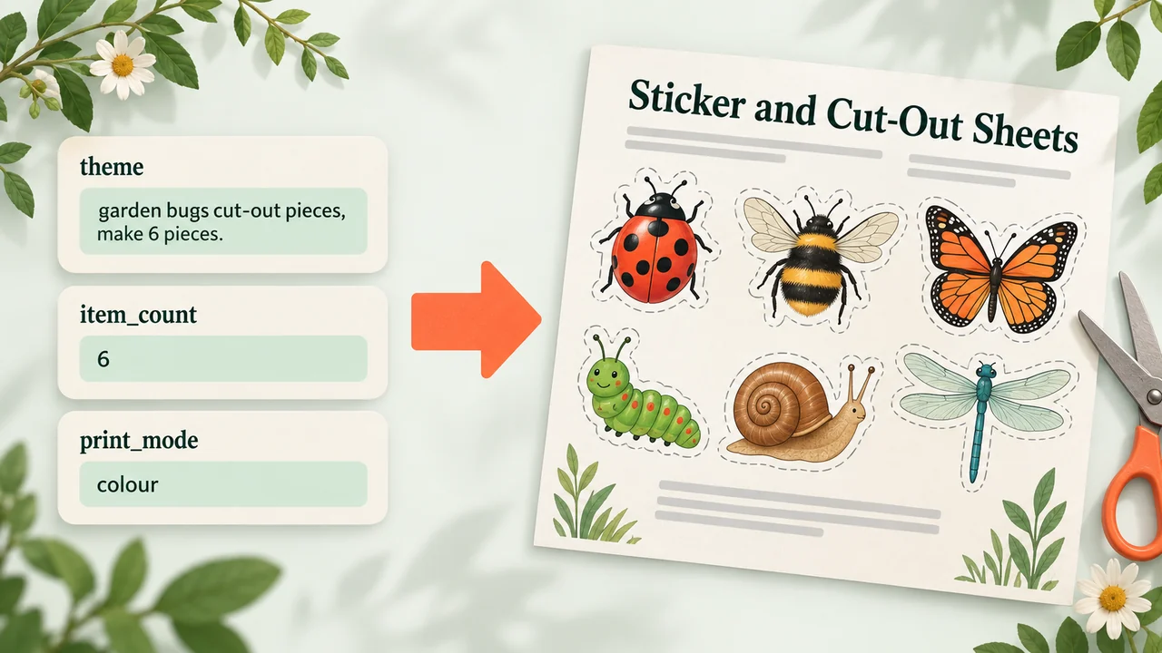 Sticker and Cut-Out Sheets images 2