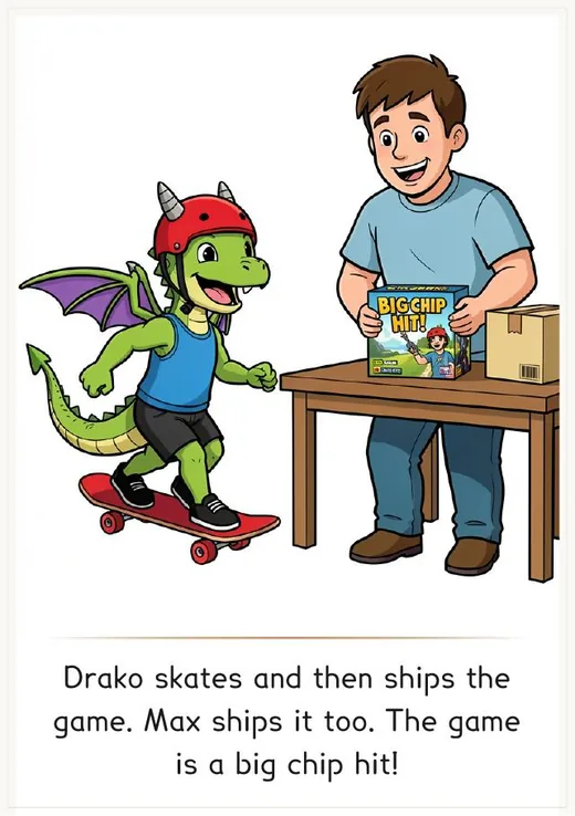 Page 5 of 5 made by Big Kid Reader